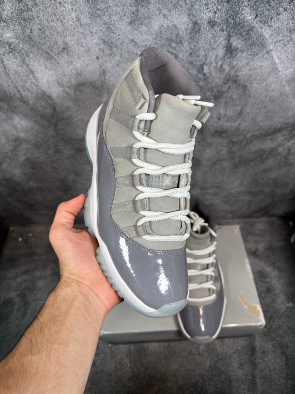 Size 8.5 | Jordan 11 Cool Grey With Box | Pre-Owned